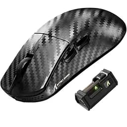 Бездротова миша ATTACK SHARK R11 ULTRA 42000 DPI, PAW3950 MAX, Carbon Shark, 8K,Чорна - мініатюра 2