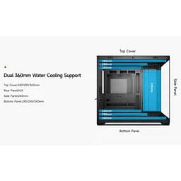 Корпус PcCooler CPS C3 T700 ARGB BK (C3-T700BKD401-GL) - мініатюра 12