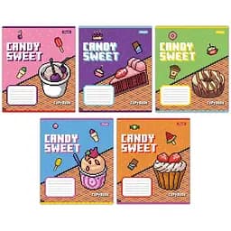 Зошит учнівський 1 Вересня 767201 Різнокольоровий (4823092286291)(SC)1 шт. в асортименті