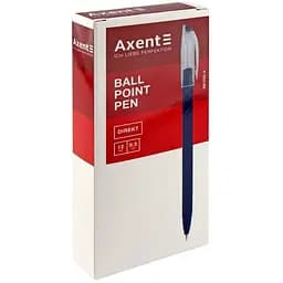 Набір кулькових ручок Axent Direkt синій 12 шт. (AB1002-02-A)