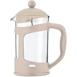 Френч-прес Maestro MR-1665-1000-IVORY 1000мл пластик слонова кістка