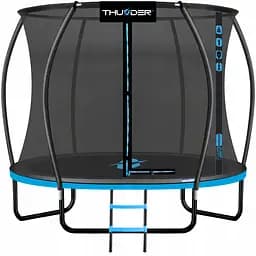 Батут із внутрішньою сіткою THUNDER Inside Ultra 10FT 312 см Black/Blue