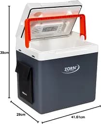 Автохолодильник Zorn Z-26 LNE + USB 12/230 V (4251702501142) - мініатюра 6