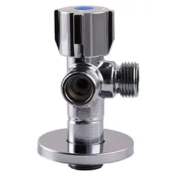 Кран кульовий кутовий подвійний Selba 1/2″х 1/2″х1/2″ Double (SL1588) - мініатюра 5
