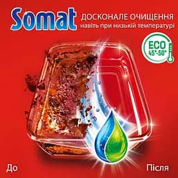 Набір: гель для миття посуду в посудомийній машині Somat Excellence Duo 684+684 мл - мініатюра 7