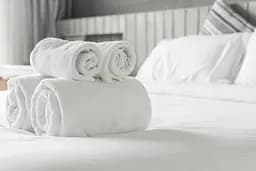 Рушник для ванної KR Hotel 5х90см 600 г/м2 білий pbe0051481 - мініатюра 2