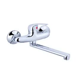 Смеситель для кухни настенный Agua Leon-C040 CV014923 Хром