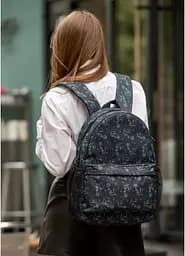 Жіночий рюкзак Sambag BRIX PJT чорний 40 x 27 x 15 см (11711702) - мініатюра 2