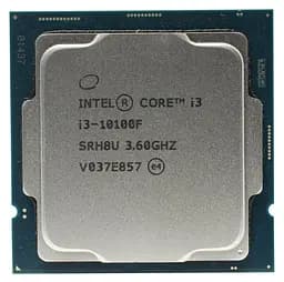 Процессор Intel Core i3 10100F (CM8070104291318) (Socket 1200, 8T, 4.3 ГГц, Tray) Б/у