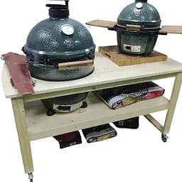 Стіл для гриля Grilli Primo Big Green Egg Kamado Joe дерев'яний (009693)