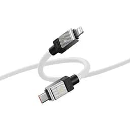 Кабель Baseus CoolPlay Series Type-C to Lightning 20W 1 m (CAKW000002) білий
