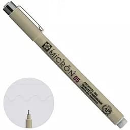 Лінер Pigma Micron (0.5) 0.45 мм Сірий Світлий Sakura