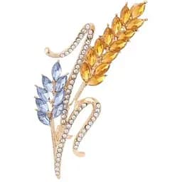 Брошь пшеница Желто-Голубая колоски колосок символ Украины