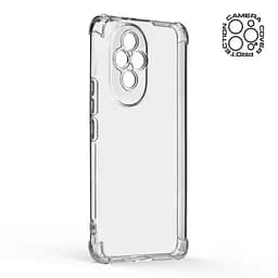 Прозрачный чехол для Honor 200 с защитой камеры и усиленными бортами, тонкий, силиконовый, бесцветный, ударопрочный, противоударный бампер с закрытой камерой, ArmorStandart (ARM80638) - мініатюра 2