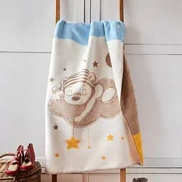 Плед-покрывало Papaella Baby Медвежонок Соня 120х90 (8000029918)