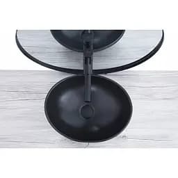 Умивальник Rea Sofia 34,5x40,9 black (REA-U0333) - мініатюра 6