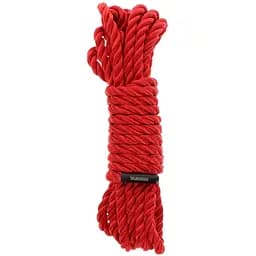 Веревка для бондажа Taboom Bondage Rope 5 м красный
