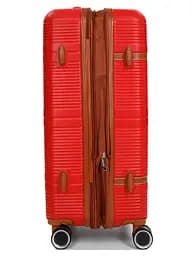 Валіза середня M ABS-пластик Worldline Airtex 629 67×45×27см 74л Червона - мініатюра 7