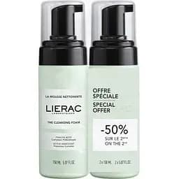 Набор Lierac Demaquillant: очищающий мусс The Cleansing Foam 2 шт. x 150 мл