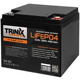 Аккумулятор Trinix 12V 38Ah LiFePo4
