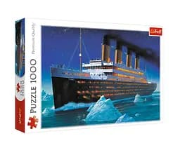 Пазл "Титанік" 1000 елементів 10080 Trefl, в коробці (5900511100808)