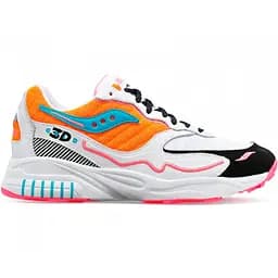 Кросівки Saucony 3D Grid Hurricane 37.5 White/Orange (1097-S70646-565) - мініатюра 2