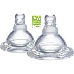 Соска Mii Жирафа Софі, середній потік, 3-6 міс, 2 шт. (450550)