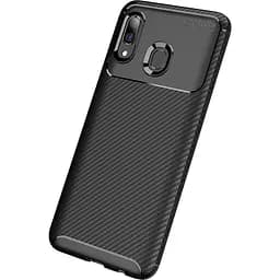 Чохол-накладка Toto TPU Carbon Fiber 1.5 mm Case Samsung Galaxy A30 Black