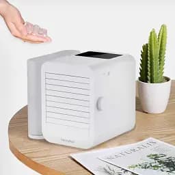 Вентилятор із охолодженням (міні-кондиціонер) Xiaomi Microhoo Mini Air Conditioning Fan MH01R White - мініатюра 8
