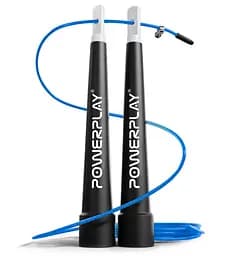 Скакалка скоростная PowerPlay 4202 Ultra Speed ​​Rope Синяя 2,9 м (PP_4202_Blue)