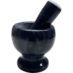 Ступка мраморная с пестиком Vanora диаметр 9.5 см черная (VN-YMJ-M95N)