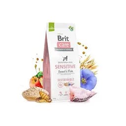 Сухий корм Brit Care Dog Sustainable Sensitive для собак з чутливим травленням, з рибою та комахами, - мініатюра 6