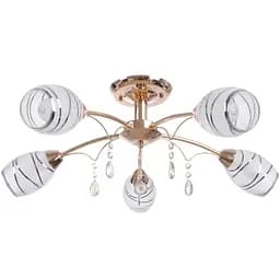 Люстра потолочная Brille классическая E14 40W G (LK-242C/5)