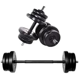 Гантели RN Sport 2в1, 2 шт. х 21 кг + переходник под штангу