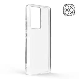 Прозрачный чехол для Xiaomi Poco F5 Pro с защитой камеры, тонкий, силиконовый, бесцветный, ударопрочный, противоударный бампер с закрытой камерой, ArmorStandart (ARM89840) - мініатюра 2