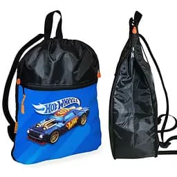 Рюкзак-мешок для школы Хот Вилс "Hot Wheels" детская сумка для обуви и спортивной одежды (01488)