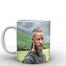 Кухоль GeekLand Вікінги Vikings Рагнар та Ролло VK.02.010 330 мл білий - мініатюра 2