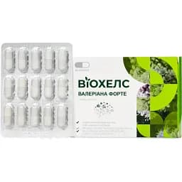 Валерьяна форте Виола Виохелс 300 мг 60 капсул