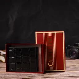 Чоловічий шкіряний гаманець Canpellini 12х9.6х2 см acs0025592 - мініатюра 8
