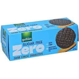Печиво без цукру GULLON ZERO Digestive Dark Choc 270 г - мініатюра 2