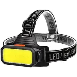 Фонарь налобный с красным и белым светом аккумуляторный X-Balog BL-5120 на голову Micro-USB 70 COB