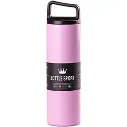 Термос Bottle Sport 500 мл з ручкою, фиолетовый Yiwu HPGM5009V