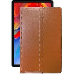 Чехол StatusCASE из экокожи для планшета Lenovo Pad Plus 2021 Коричневый
