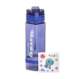 Пляшка для води Running 760 мл з ремінцем, синій Yiwu HP-14-48BL