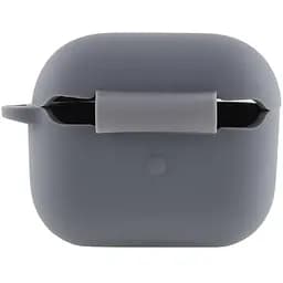 Силіконовий футляр для навушників AirPods 3 Сірий / Dark Gray - мініатюра 3