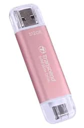 Накопитель SSD Transcend SSD накопитель 512GB ESD310P Type-C Portable SSD (TS512GESD310P) 500 (FFMSTR02125)
