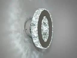 Світильник настінний LED Diasha 9604HR, 6W, хром, 23.5 см, сучасний стиль - мініатюра 3