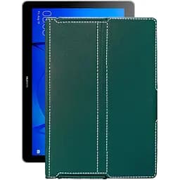 Чохол StatusCASE з екошкіри для планшету Huawei MediaPad T3 10 Тм. Бірюзовий