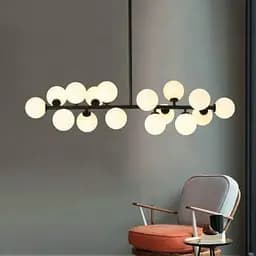 Люстра Brille молекула підвісна LED 36W WW BK (BL-835S/4) - мініатюра 8