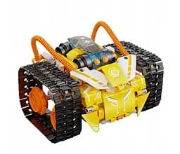 Конструктор робот програмований STEM-робот 3 в 1 Robot  W - bot CaDa з пультом і додатком робот-трансформер для дітей на радіокеруванні, 455 деталі - мініатюра 5
